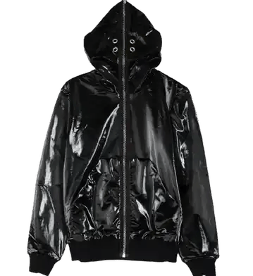 Rick Owens Leather Gimp Jacket